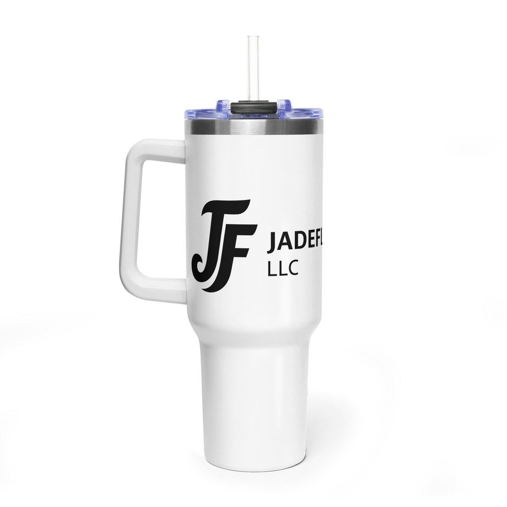 40oz Vacuum Tumbler - JadeFlow Insulated Travel Mug
