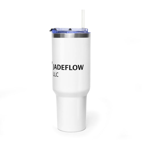 40oz Vacuum Tumbler - JadeFlow Insulated Travel Mug