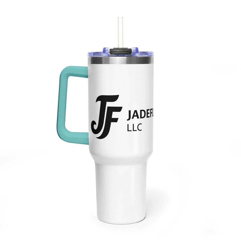 40oz Vacuum Tumbler - JadeFlow Insulated Travel Mug