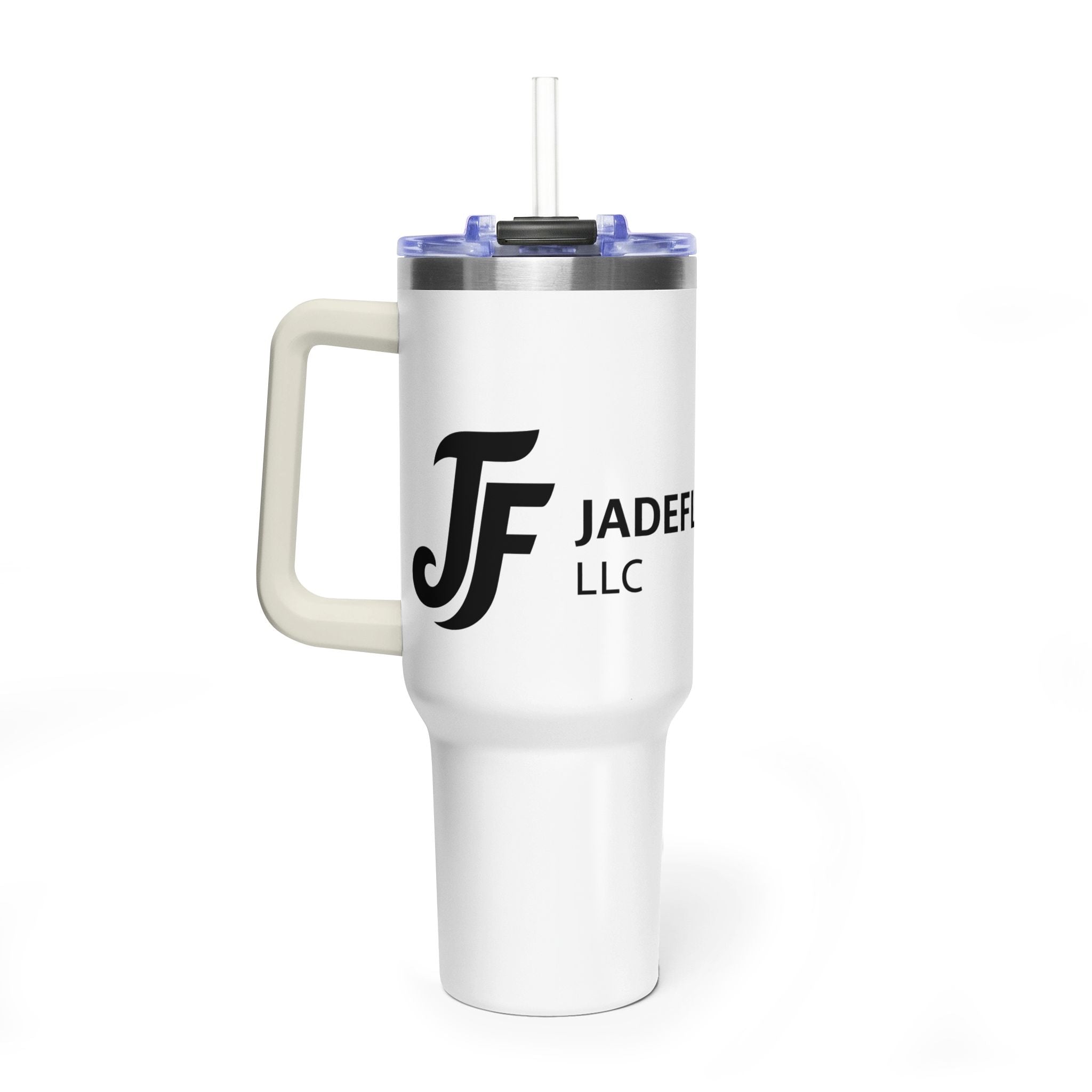 40oz Vacuum Tumbler - JadeFlow Insulated Travel Mug