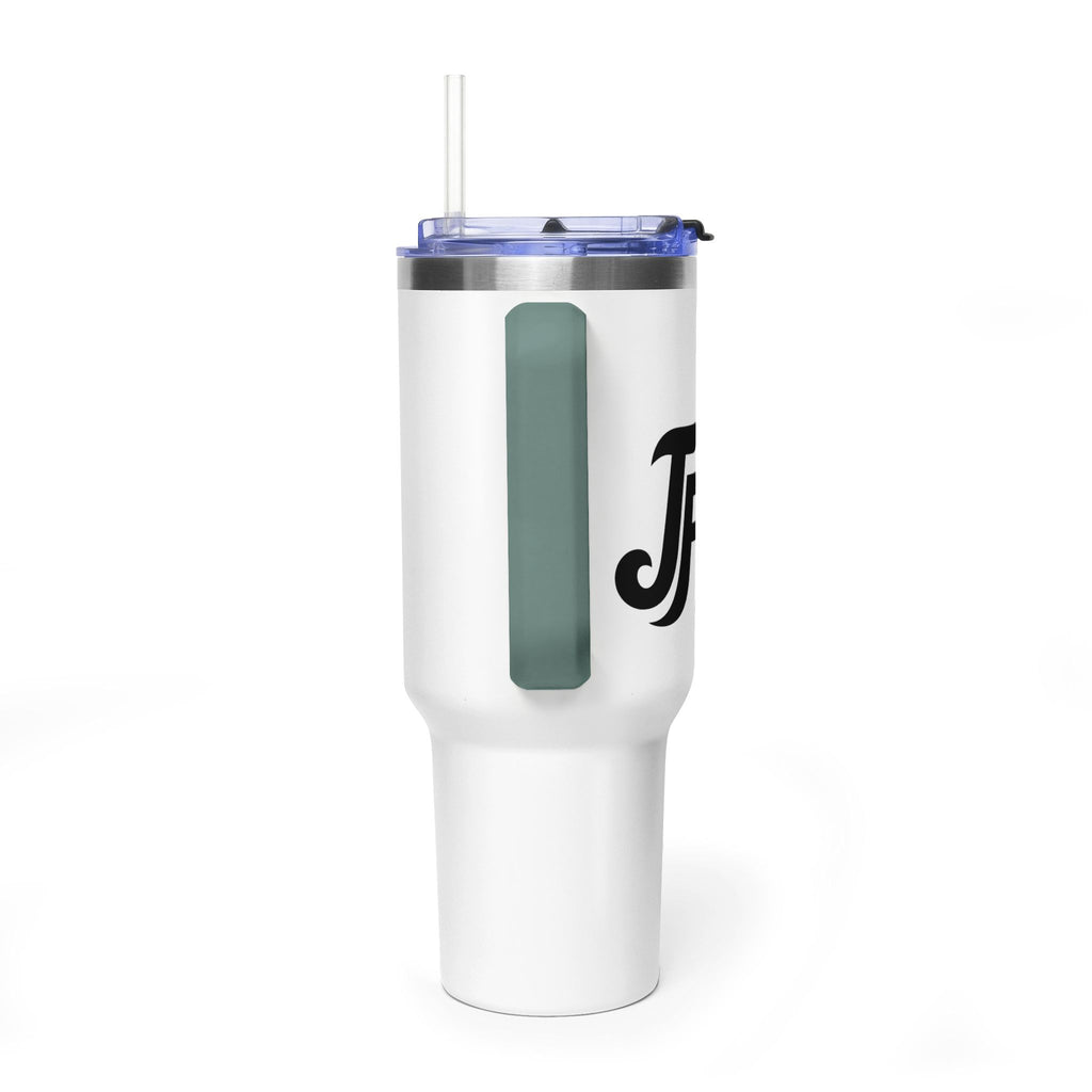 40oz Vacuum Tumbler - JadeFlow Insulated Travel Mug