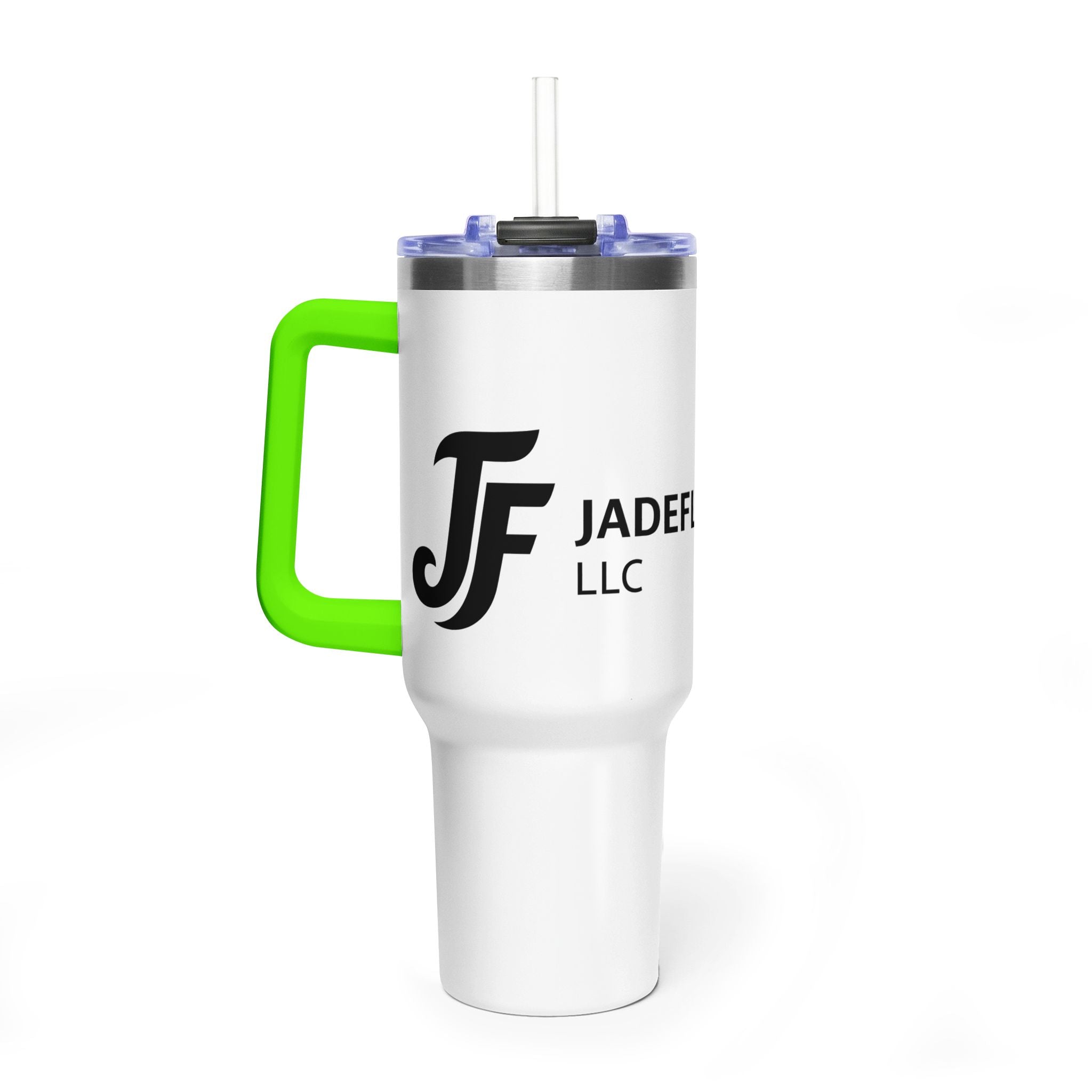 40oz Vacuum Tumbler - JadeFlow Insulated Travel Mug