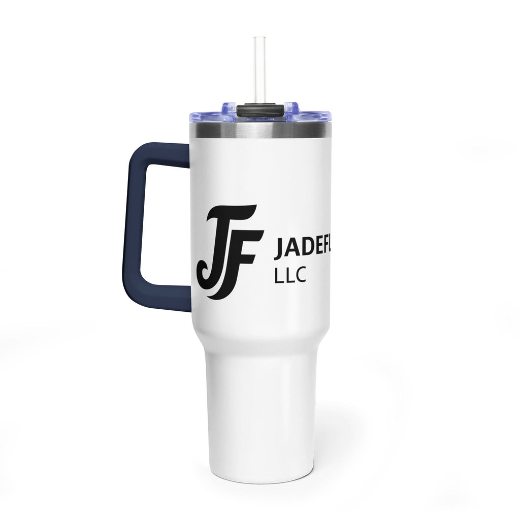 40oz Vacuum Tumbler - JadeFlow Insulated Travel Mug