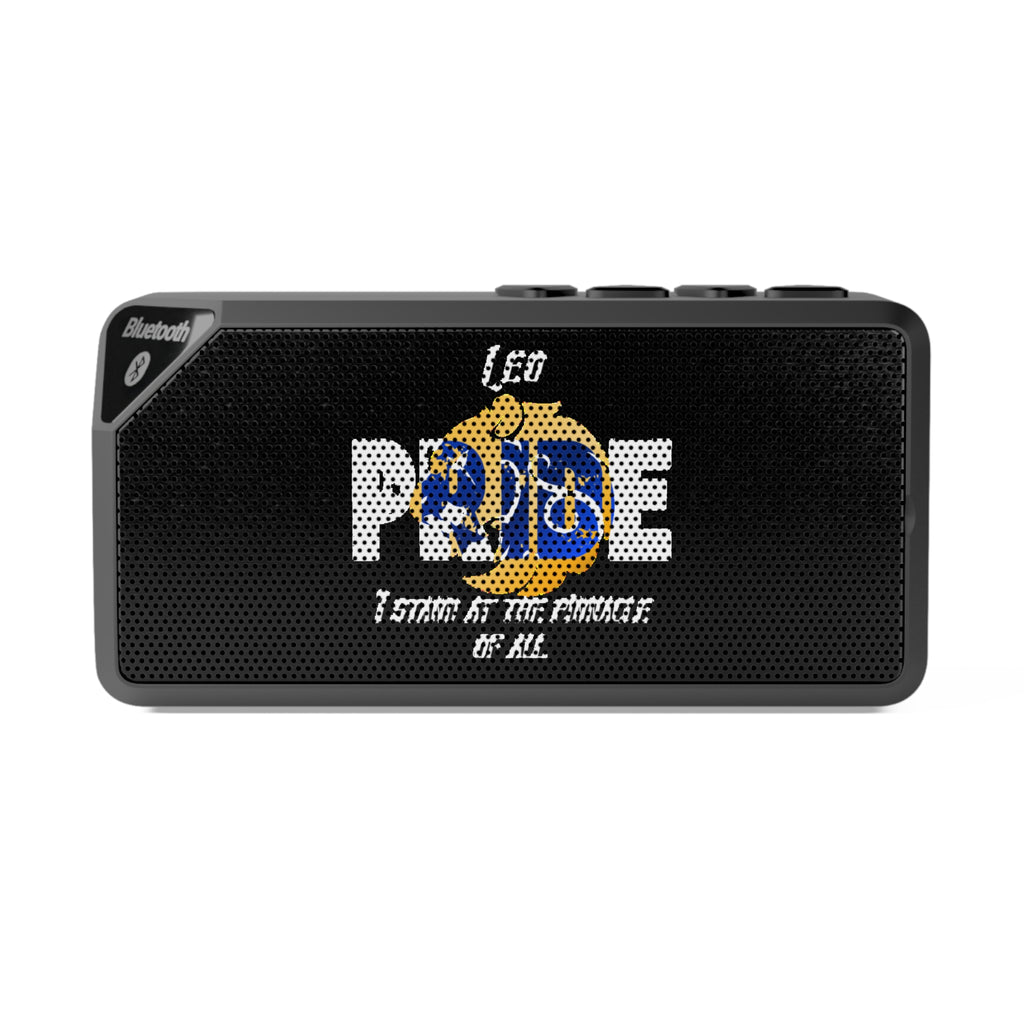 Bluetooth Speaker — Retro Pride Logo Portable Speaker