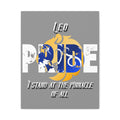 Leo Pride Canvas Print – Zodiac Wall Art “I Stand at the Pinnacle of All”