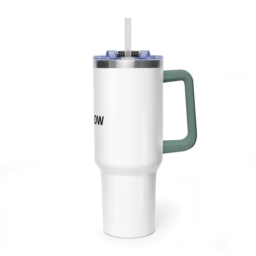 40oz Vacuum Tumbler - JadeFlow Insulated Travel Mug