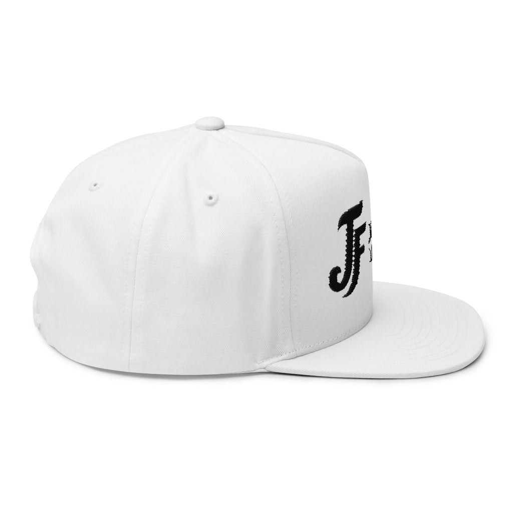 Jadeflow LLC Logo Flat Bill Cap | Embroidered Snapback Hat